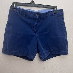 TALBOTS THE WEEKEND CHINO BLUE SHORTS SIZE 14P